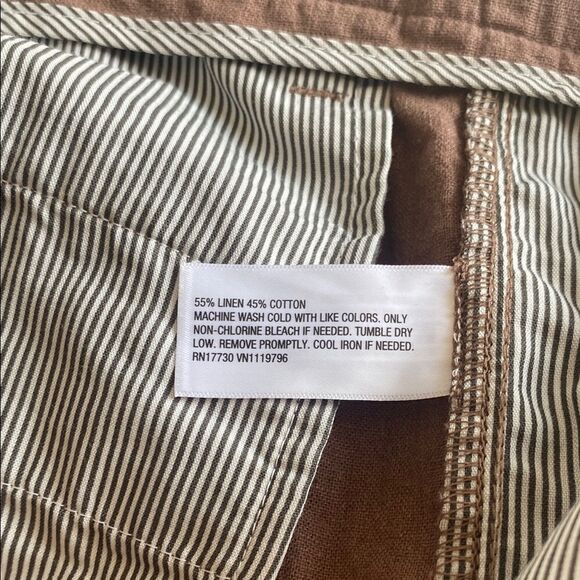 Men's Brown Casual Shorts - Picture 4 of 5